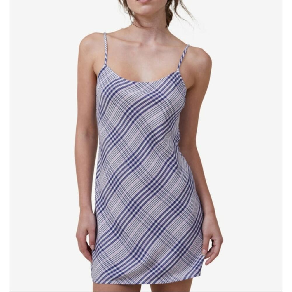 Cotton:On Drew Mini Slip Dress, Women's Size L